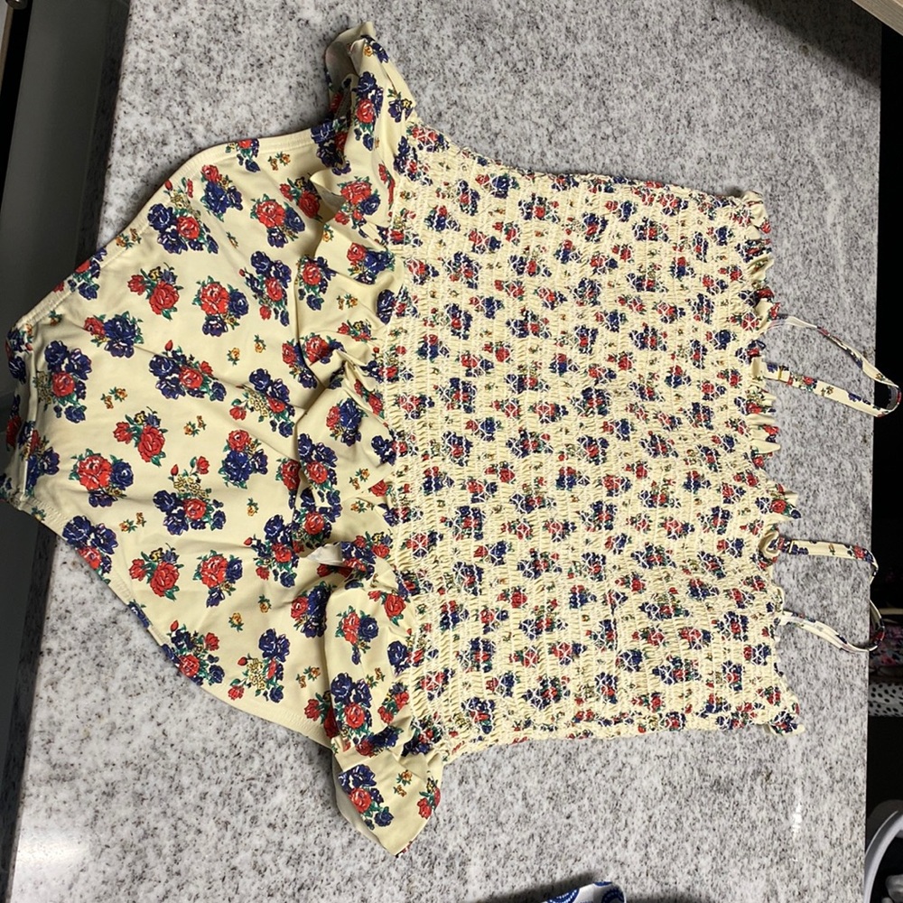 Tory Burch Peplum Swimsuit